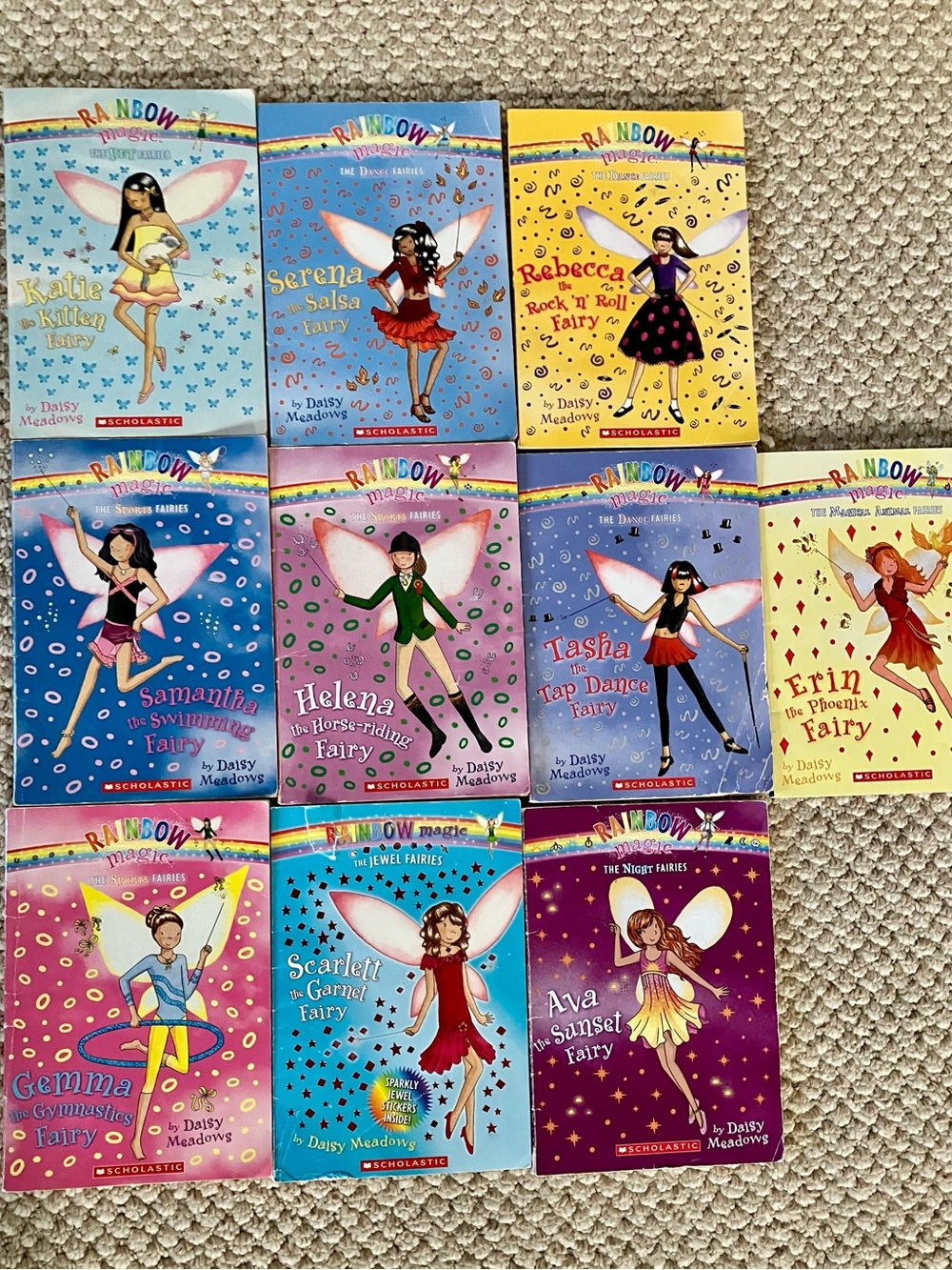 Rainbow Magic Fairy Book set of 10